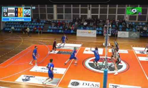 Pre League: &Eta; &beta;&alpha;&theta;&mu;&omicron;&lambda;&omicron;&gamma;ί&alpha; &mu;&epsilon;&tau;ά &tau;&eta; &nu;ί&kappa;&eta; &tau;&omicron;&upsilon; &Omicron;&Phi;&Eta;
