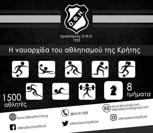 &Epsilon;&rho;&alpha;&sigma;&iota;&tau;έ&chi;&nu;&eta;&sigmaf; &Omicron;&Phi;&Eta;: &Delta;&epsilon;&nu; &theta;&alpha; &gamma;ί&nu;&omicron;&upsilon;&nu; &sigma;ή&mu;&epsilon;&rho;&alpha; &pi;&rho;&omicron;&pi;&omicron;&nu;ή&sigma;&epsilon;&iota;&sigmaf;