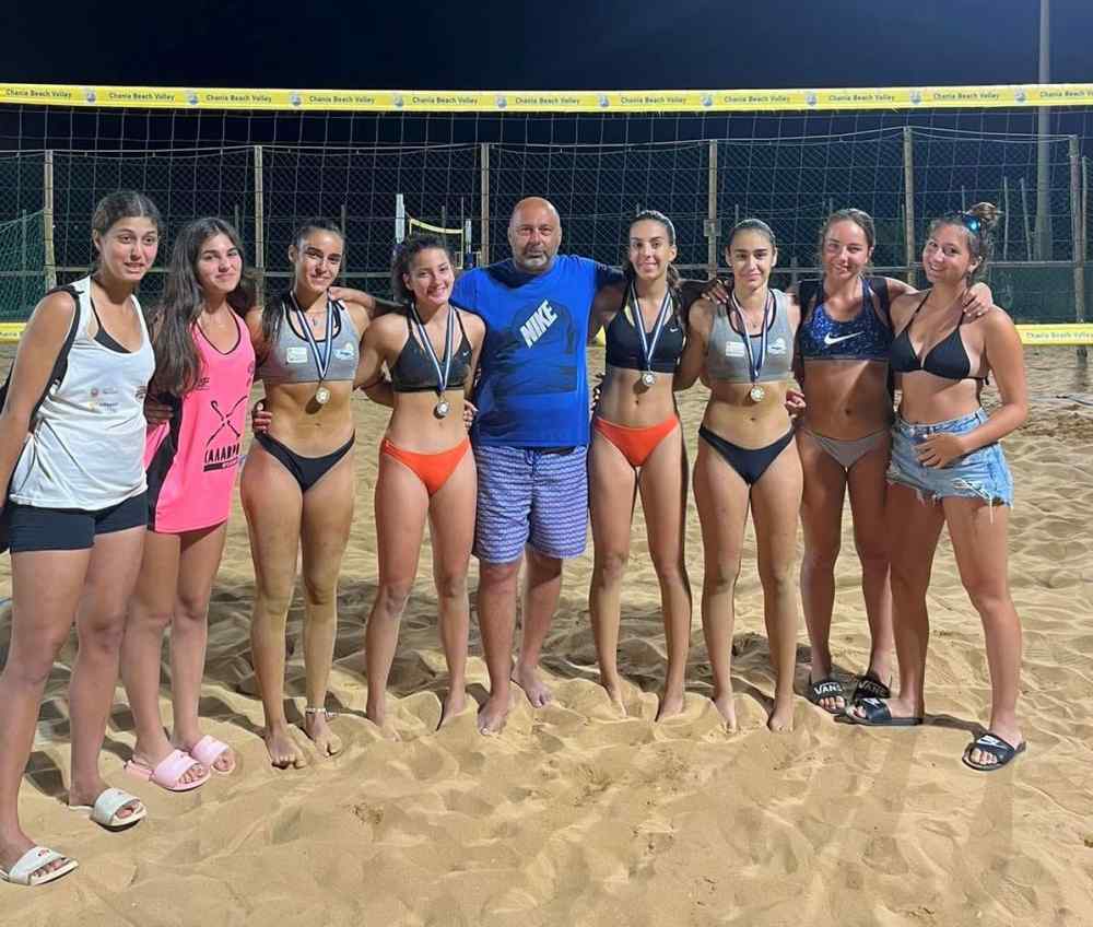 Beach Volley: &Epsilon;&pi;&iota;&tau;&upsilon;&chi;ί&epsilon;&sigmaf; &alpha;&theta;&lambda;&eta;&tau;&rho;&iota;ώ&nu; &tau;&omicron;&upsilon; &Omicron;&Phi;&Eta; &sigma;&tau;&alpha; regional K19 &kappa;&alpha;&iota; &Kappa;17 &sigma;&tau;&alpha; &Chi;&alpha;&nu;&iota;ά