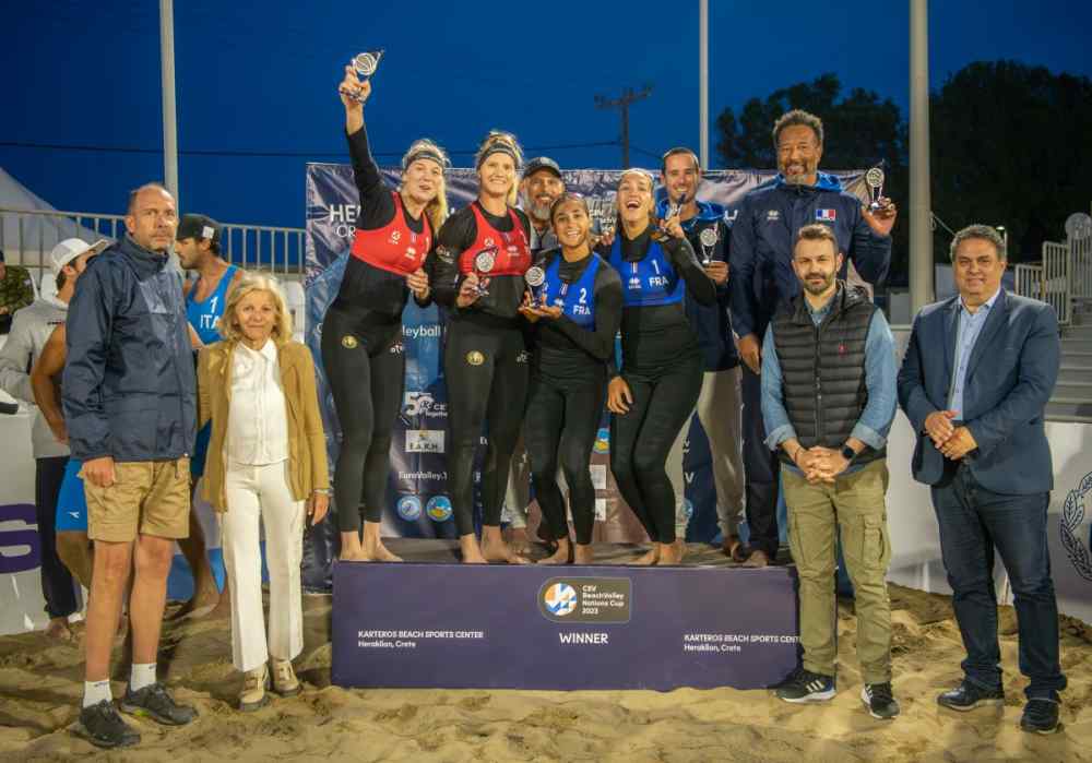 CEV Beach Volley Nations Cup: &Iota;&tau;&alpha;&lambda;ί&alpha; &kappa;&alpha;&iota; &Gamma;&alpha;&lambda;&lambda;ί&alpha; &omicron;&iota; &nu;&iota;&kappa;&eta;&tau;έ&sigmaf; &sigma;&tau;&omicron;&nu; &Kappa;&alpha;&rho;&tau;&epsilon;&rho;ό