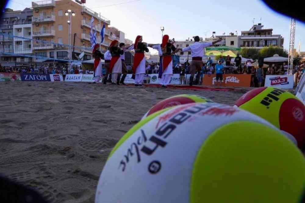 &Alpha;&rho;&omega;&mu;&alpha; &Kappa;&rho;ή&tau;&eta;&sigmaf; &sigma;&tau;&alpha; &tau;&epsilon;&lambda;&iota;&kappa;ά &tau;&omicron;&upsilon; Beach Volley-O&iota; 5+1 &alpha;&theta;&lambda;&eta;&tau;έ&sigmaf; &pi;&omicron;&upsilon; &delta;&iota;&epsilon;&kappa;&delta;&iota;&kappa;&omicron;ύ&nu; &mu;&iota;&alpha; &theta;έ&sigma;&eta; &sigma;&tau;&omicron; &beta;ά&theta;&rho;&omicron;