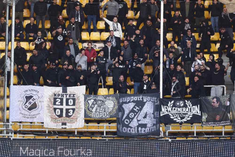 &Sigma;&upsilon;&gamma;&kappa;&iota;&nu;&eta;&tau;&iota;&kappa;ή &eta; &pi;&alpha;&rho;&omicron;&upsilon;&sigma;ί&alpha; &tau;&omega;&nu; &phi;&iota;&lambda;ά&theta;&lambda;&omega;&nu; &tau;&omicron;&upsilon; &Omicron;&Phi;&Eta; &sigma;&tau;&eta;&nu; OPAP Arena