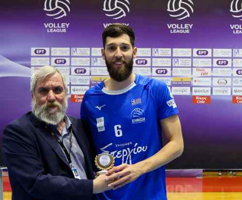 O &Delta;&alpha;&nu;&delta;ά&lambda;&eta;&sigmaf; έ&kappa;&alpha;&nu;&epsilon; &tau;&eta;&nu; &beta;&rho;ά&beta;&epsilon;&upsilon;&sigma;&eta; &sigma;&tau;&omicron;&nu; MVP
