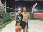 &Tau;&rho;&omicron;&mu;&epsilon;&rho;ό &delta;ί&delta;&upsilon;&mu;&omicron; &sigma;&tau;&omicron; Beach Volley