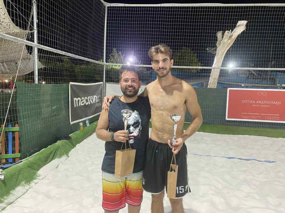 &Tau;&rho;&omicron;&mu;&epsilon;&rho;ό &delta;ί&delta;&upsilon;&mu;&omicron; Beach Volley