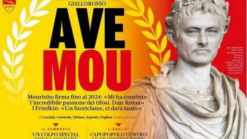 Ο Μουρίνιο... Ιούλιος Καίσαρας της Ρόμα