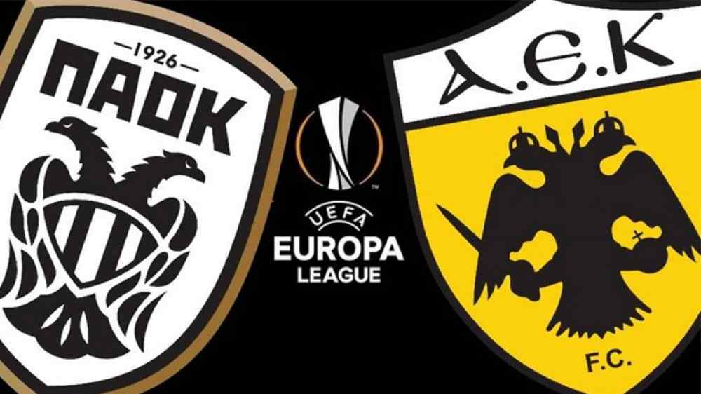 &Sigma;&tau;&eta;&nu; &mu;ά&chi;&eta; &tau;&omicron;&upsilon; Europa League &Alpha;&Epsilon;&Kappa; &kappa;&alpha;&iota; &Pi;&Alpha;&Omicron;&Kappa;