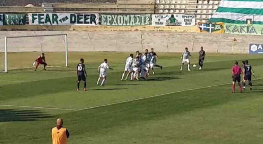 Football League: &Pi;&rho;&epsilon;&mu;&iota;έ&rho;&alpha; &mu;&epsilon; "&Chi;" &sigma;&tau;&eta; &Rho;ό&delta;&omicron; &gamma;&iota;&alpha; &tau;&eta;&nu; &Epsilon;&pi;&iota;&sigma;&kappa;&omicron;&pi;ή