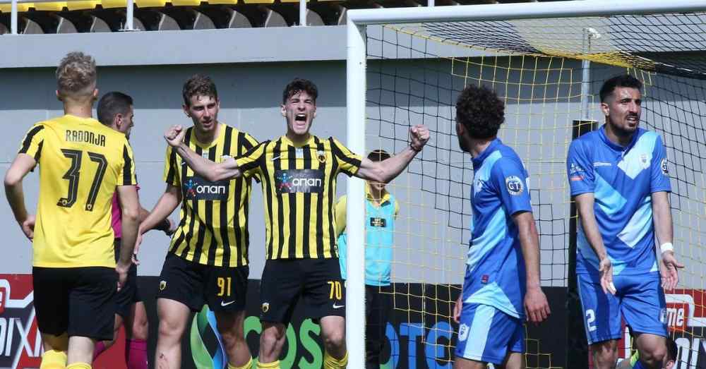 &Gamma;&kappa;&omicron;&lambda;ά&rho;&epsilon;&sigmaf; &sigma;&tau;&omicron; &Alpha;&Epsilon;&Kappa; &Beta;'-&Eta;&rho;ό&delta;&omicron;&tau;&omicron;&sigmaf; 3-1 (VIDEO)