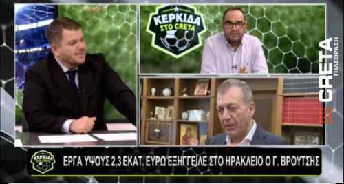 &Omicron; &pi;&rho;ό&epsilon;&delta;&rho;&omicron;&sigmaf; &tau;&omicron;&upsilon; &Epsilon;&Alpha;&Kappa;&Eta; &Mu;&eta;&nu;ά&sigmaf; &Kappa;&alpha;&pi;&epsilon;&tau;&alpha;&nu;ά&kappa;&eta;&sigmaf; &sigma;&tau;&omicron; CRETA-&Omicron;&iota; &epsilon;&xi;&alpha;&gamma;&gamma;&epsilon;&lambda;ί&epsilon;&sigmaf; &Beta;&rho;&omicron;ύ&tau;&sigma;&eta; &gamma;&iota;&alpha; έ&rho;&gamma;&alpha; ύ&psi;&omicron;&upsilon;&sigmaf; 2,3 &epsilon;&kappa;. &epsilon;&upsilon;&rho;ώ &sigma;&tau;&omicron; &Eta;&rho;ά&kappa;&lambda;&epsilon;&iota;&omicron;
