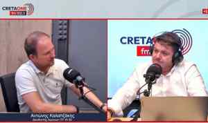 Ο Αντώνης Καλαϊτζάκης στον Creta One 102,3 :  " Eγκαταστάσεις τένις, Παγκοσμίου επιπέδου, στο Nana Golden Beach"