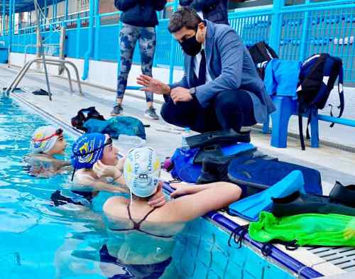Αυγενάκης: Ερχονται μεγάλες διοργανώσεις στο κολυμβητήριο Ηρακλείου