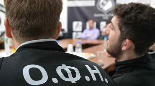 &Eta; &sigma;&upsilon;&nu;&epsilon;&rho;&gamma;&alpha;&sigma;ί&alpha; &tau;&omicron;&upsilon; &Omicron;&Phi;&Eta; &mu;&epsilon; &tau;&eta; Netmechanics &gamma;&iota;&alpha; &tau;&omicron; ofivolleyball.gr (VIDEO)
