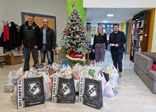 &Epsilon;&rho;&alpha;&sigma;&iota;&tau;έ&chi;&nu;&eta;&sigmaf; &Omicron;&Phi;&Eta;: &Sigma;&upsilon;&gamma;&kappa;έ&nu;&tau;&rho;&omega;&sigma;&epsilon; &tau;&rho;ό&phi;&iota;&mu;&alpha; &gamma;&iota;&alpha; &tau;&eta; &sigma;&tau;έ&gamma;&eta; &Alpha;&nu;&eta;&lambda;ί&kappa;&omega;&nu; &Eta;&rho;&alpha;&kappa;&lambda;&epsilon;ί&omicron;&upsilon;