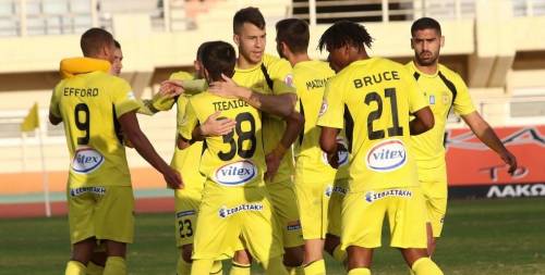 Football league: &Mu;&epsilon;&gamma;ά&lambda;&omicron; &pi;&alpha;&iota;&chi;&nu;ί&delta;&iota; &sigma;&tau;&eta;&nu; &Kappa;έ&rho;&kappa;&upsilon;&rho;&alpha; &omicron; &Epsilon;&rho;&gamma;&omicron;&tau;έ&lambda;&eta;&sigmaf;, &mu;ό&nu;&omicron; &nu;ί&kappa;&eta; &mu;&epsilon; &Tau;&rho;ί&kappa;&alpha;&lambda;&alpha; &theta;έ&lambda;&epsilon;&iota; &omicron; &Eta;&rho;ό&delta;&omicron;&tau;&omicron;&sigmaf;