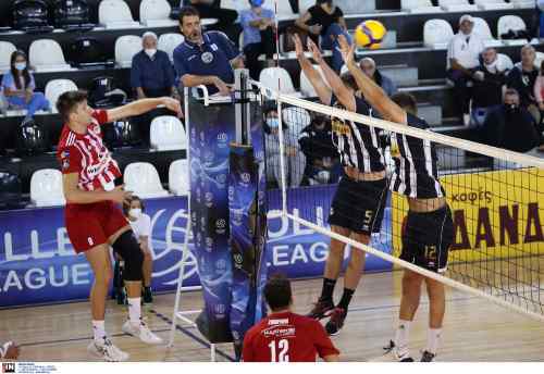 Volley League: Νίκη του Ολυμπιακού στο Ηράκλειο και του Μίλωνα στη Βέροια